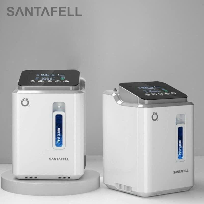 Máy tạo oxy Santafell 7lit kèm khí dung hàng chính hãng mới 100%