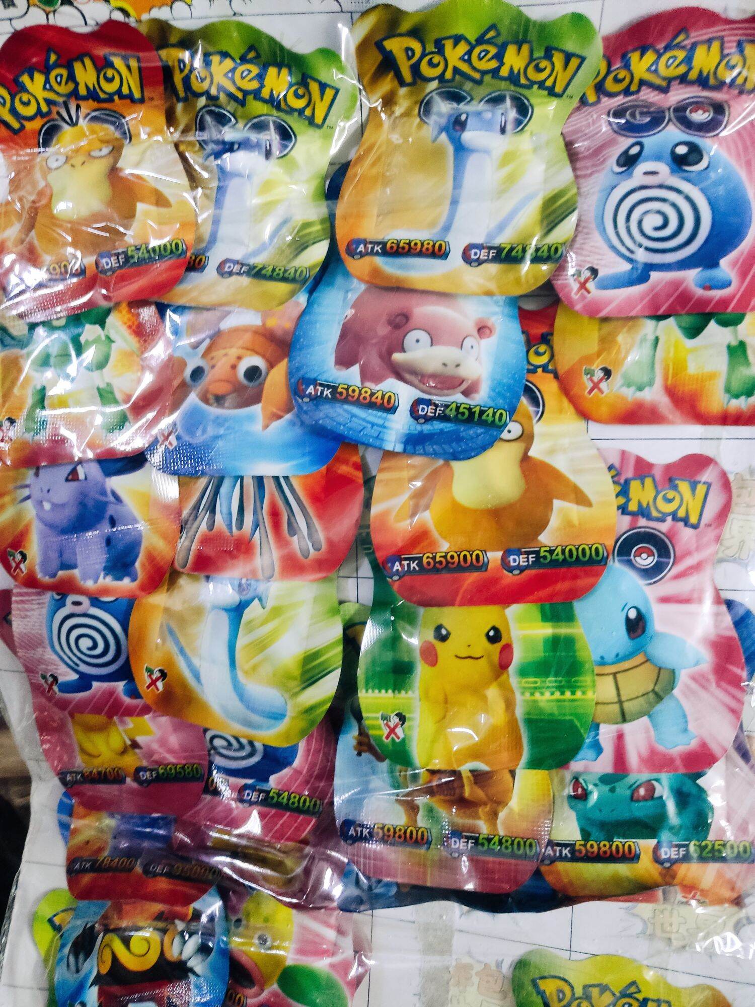 Túi giẫm đạp boom nổ Pokemon