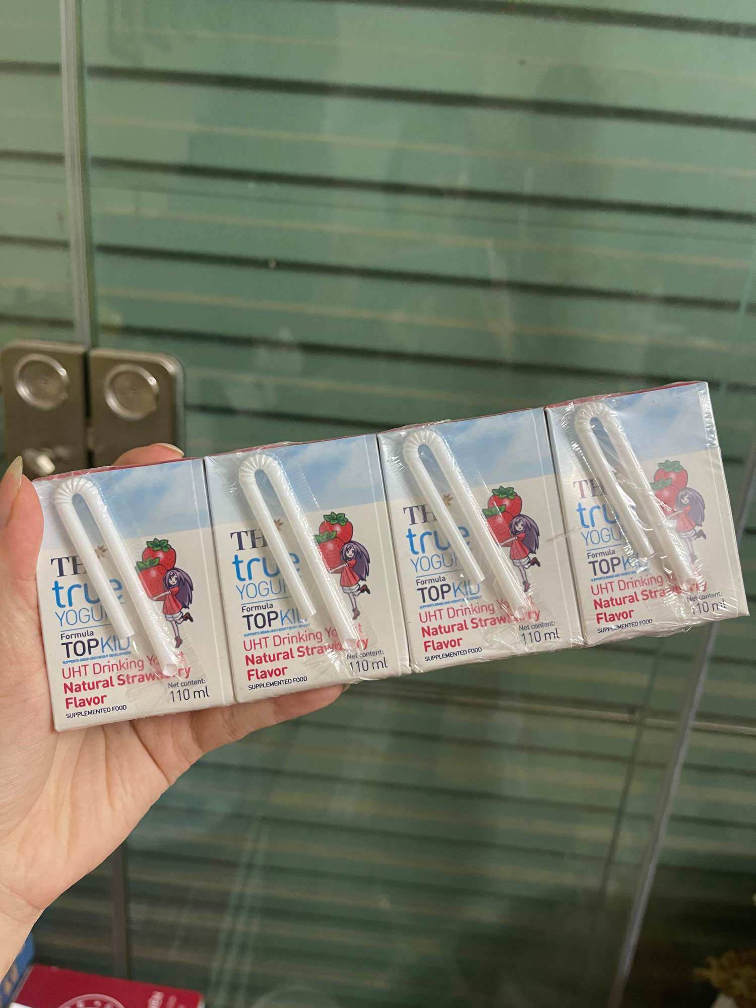 Lốc 4 hộp sữa TH truemilk 110ml các vị