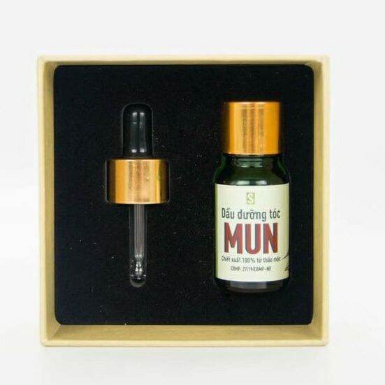 [CHÍNH HÃNG] Dưỡng tóc MUN 10ml HTX Sinh Dược, dưỡng tốc tự nhiên chắc khỏe
