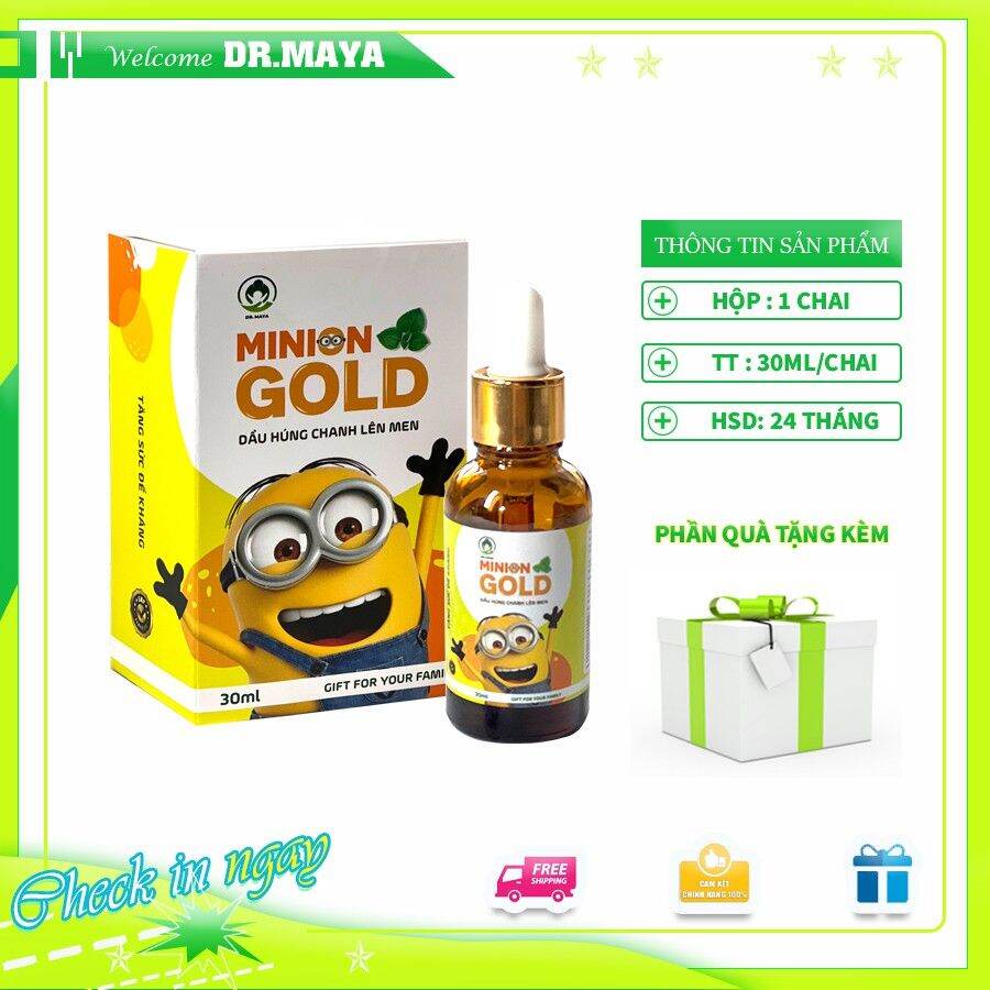 Dầu húng chanh minion 30ml