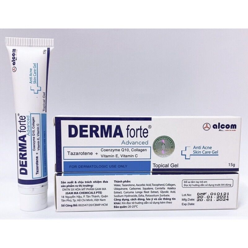 Gel Derma Forte - Tube 15gr