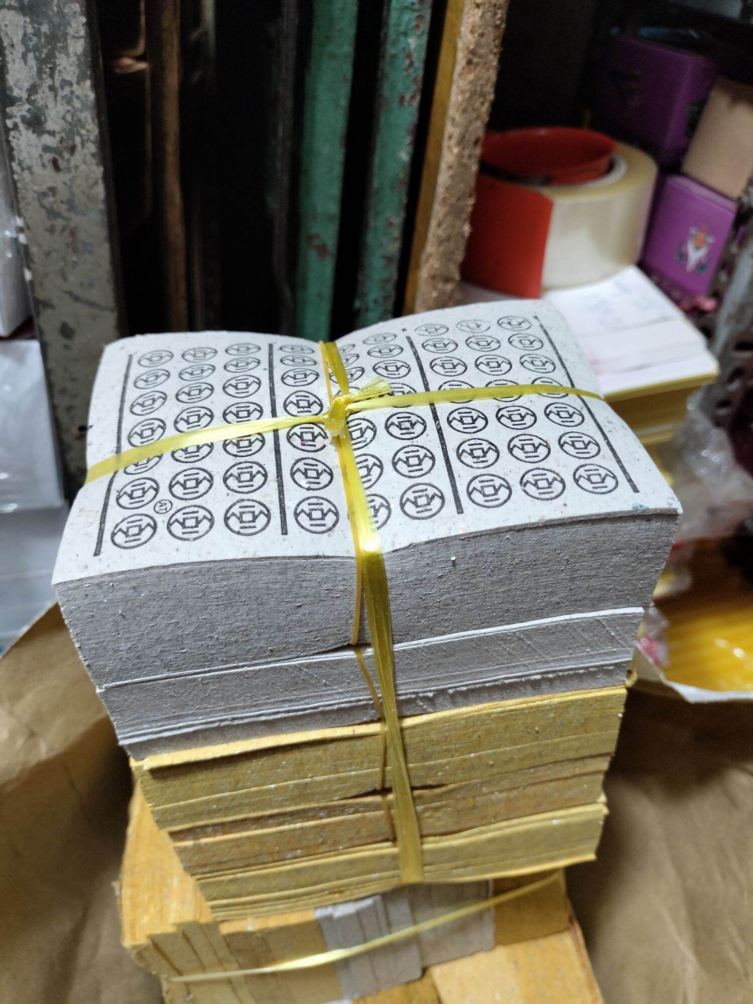 Combo tiền vàng bạc mã 5 xấp 5 loại(400 tờ)