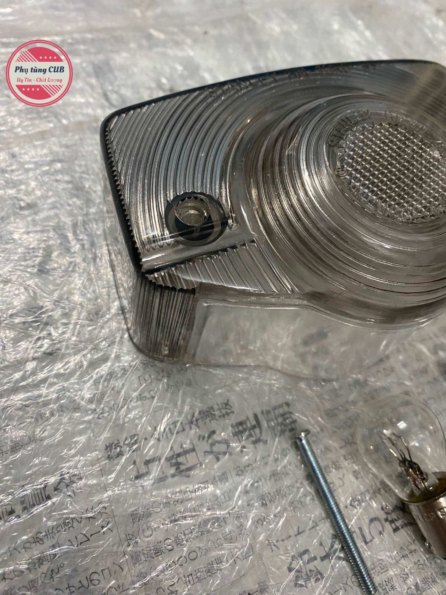 Đèn hậu cub 78/70, 81/70, CD chụp khói đế inox