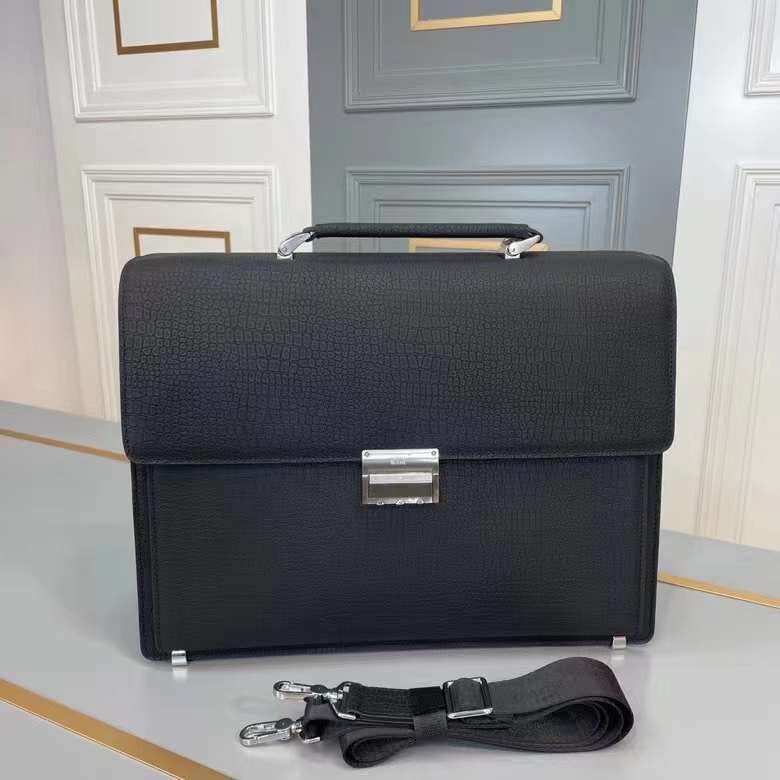 Cặp Da Khóa Số Da Bò Siêu Sang San Leather 9812.