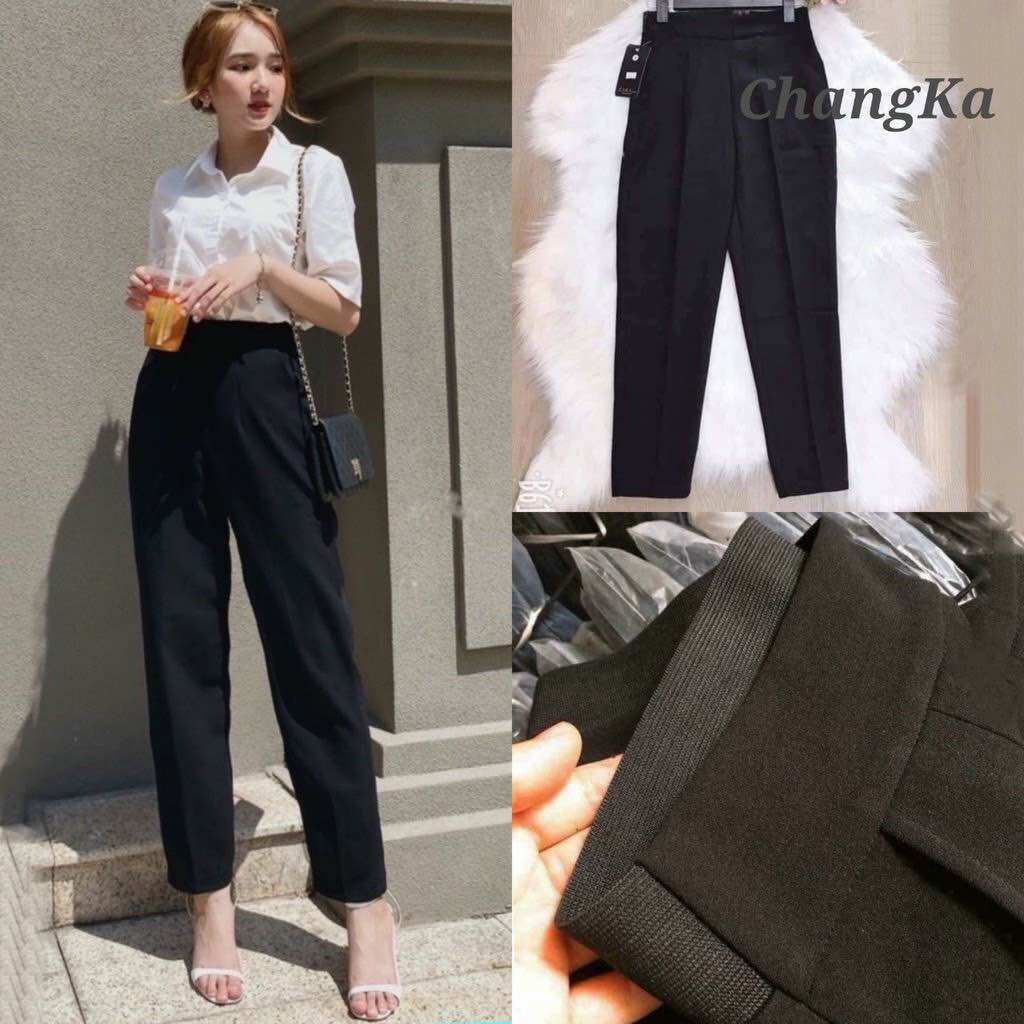 Quần Bagy Lưng Chun Cỡ To Big size Che khuyết điệm tốt - Mã Baggy công sở