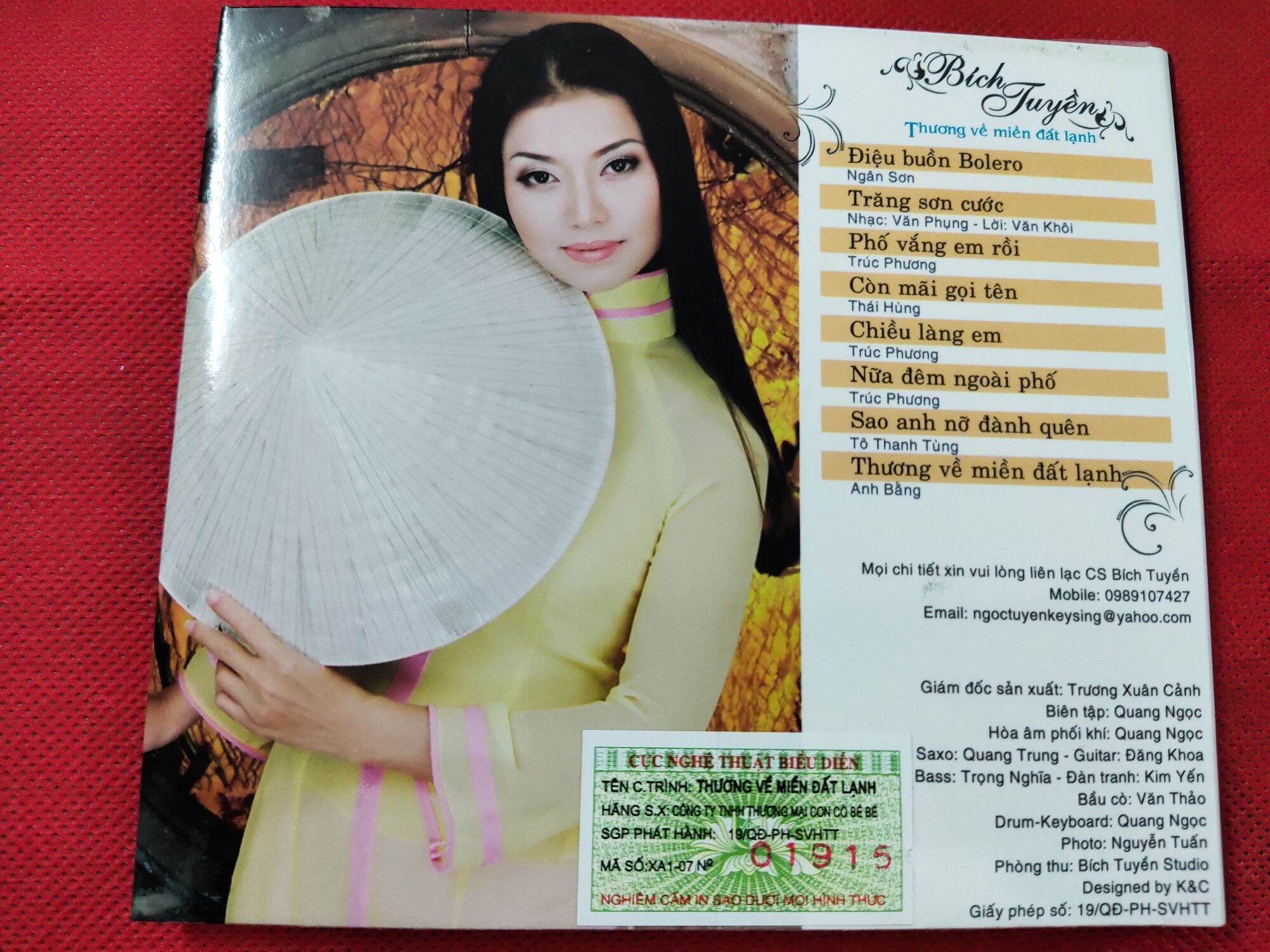 CD- Bích Tuyền - Thương về miền đất lạnh