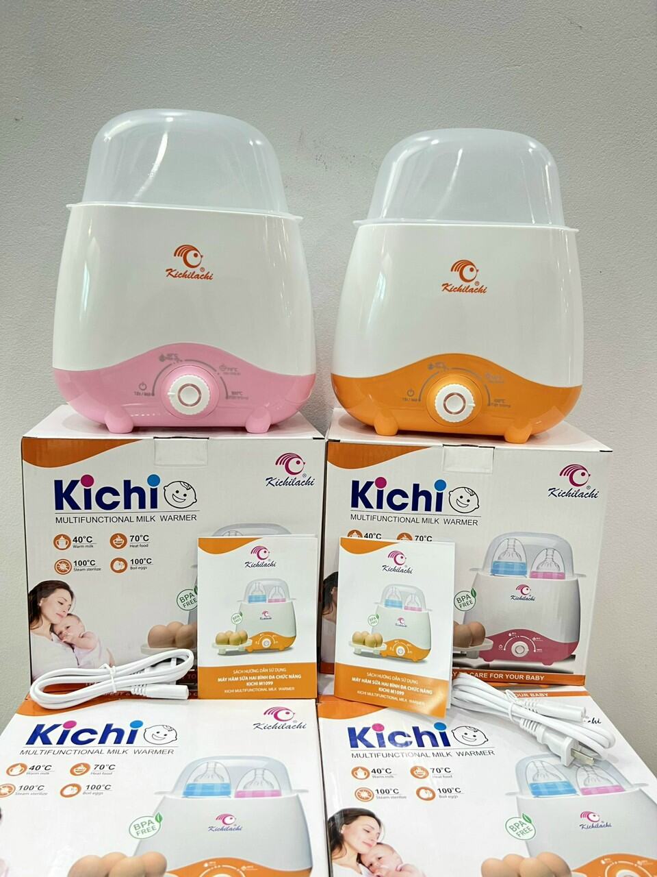 Máy hâm sữa đôi đa năng, máy ủ nóng sữa cho bé vô cùng tiện lợi dễ sử dụng