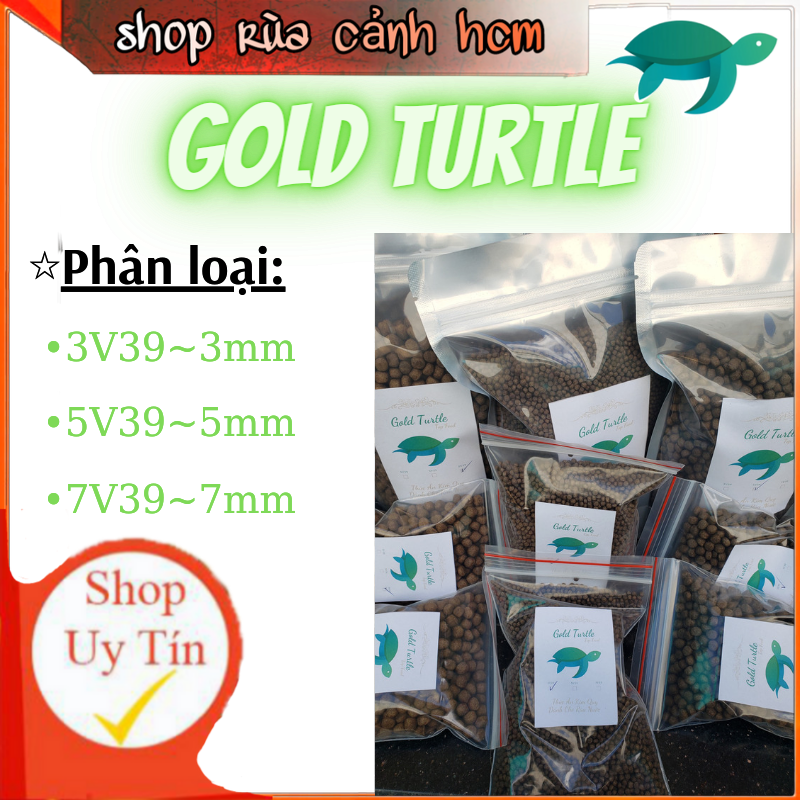 Cám Kim quy 500g thức ăn cho rùa nước kimquy 500 g