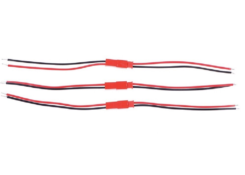 Cặp jack kết nối cáp JST 2P - đực cái độ dài 10cm