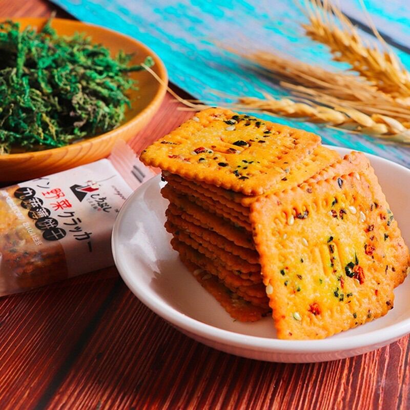 BỊCH 328g BÁNH QUY GIÒN RAU CỦ/GÀ HẦM(NGẪU NHIÊN)