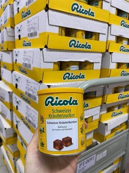 Kẹo ngậm Ricola thảo dược 250g Đức