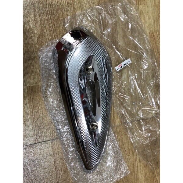 Ốp pô (nhỏ) xe SH mode 13-19 (nhựa ABS xi trắng cao cấp giá rẻ)