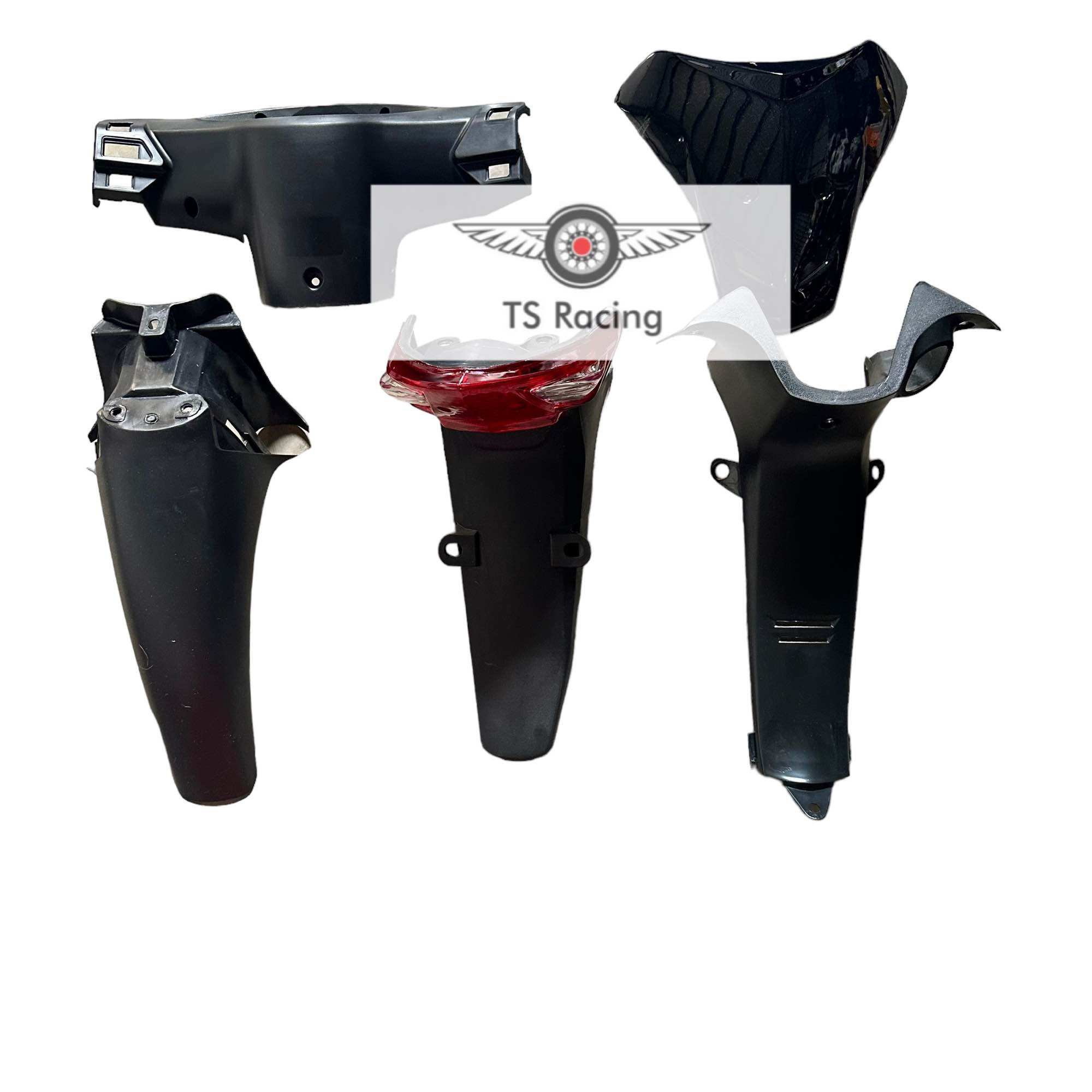 Dàn áo wave rs đen - tặng team 3 lớp