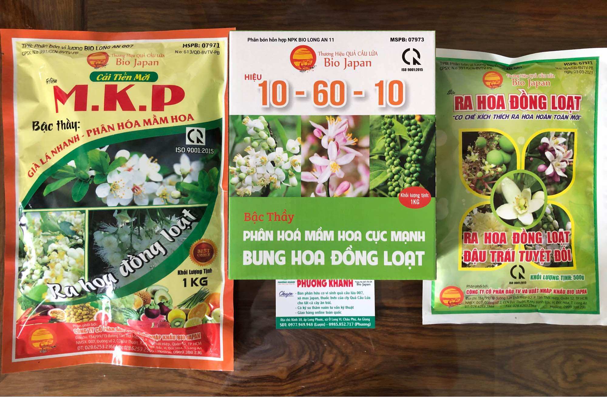Bộ 3 kích ra hoa mít mkp, 10/60/10, ra hoa đồng loạt