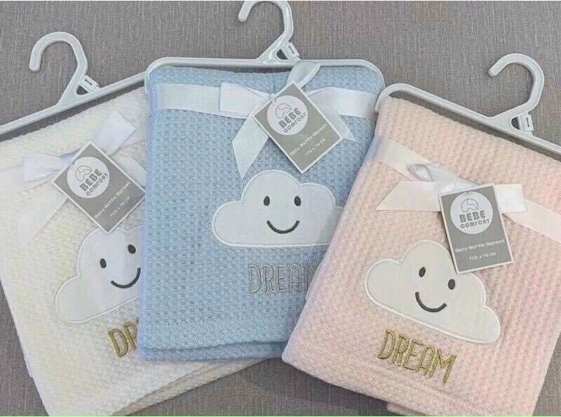 Chăn Lưới Sợi Tre Siêu Thoáng Khí - Thấm Hút Mồ Hôi Dành  Cho Bé 0 - 5 Tuổi