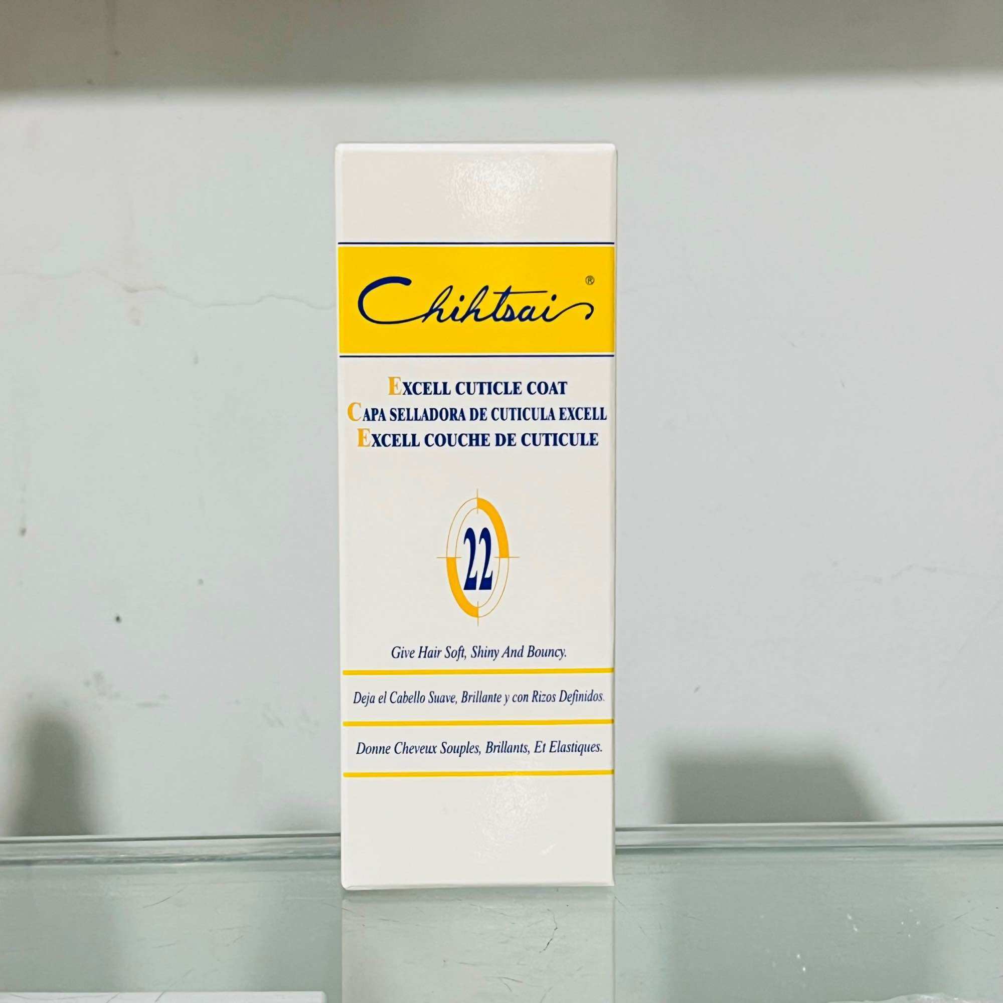 (Tặng mũ trùm) Dầu bóng dưỡng tóc Chihtsai No.22 Excell Curticle Coat 75ml