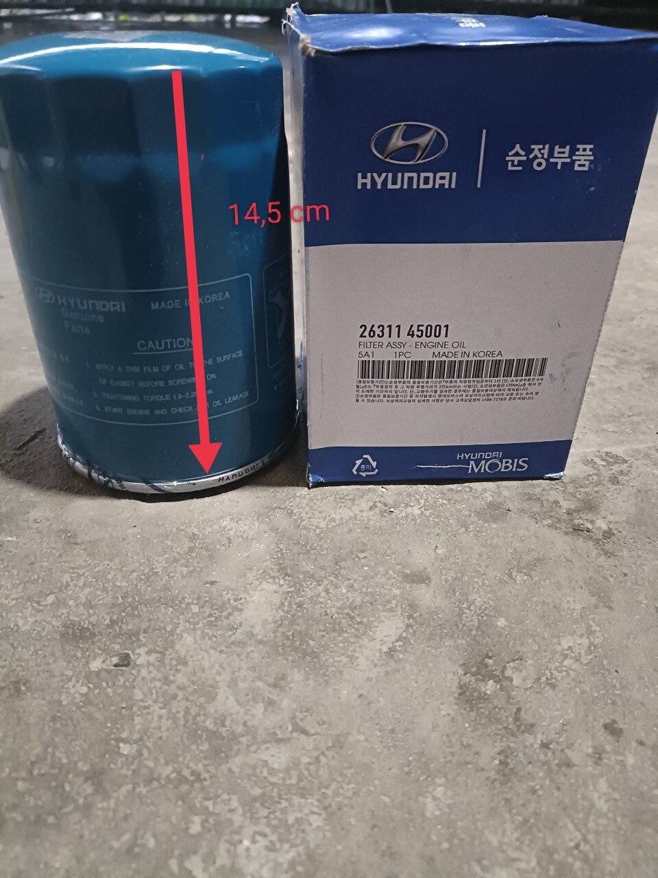 Lọc nhớt tải 2,5 tấn đến 3,5 tấn