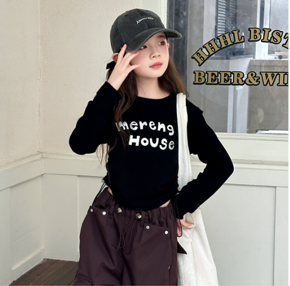 Quần Áo Biểu Diễn Đường Phố Phong Cách Hip Hop Thời Trang Cho Bé Gái Quần Áo Biểu Diễn Đường Phố Pho