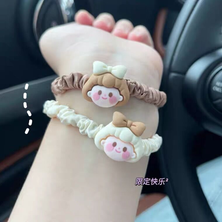 Dây cột tóc, buộc tóc hình cô gái dễ thương Meily Store