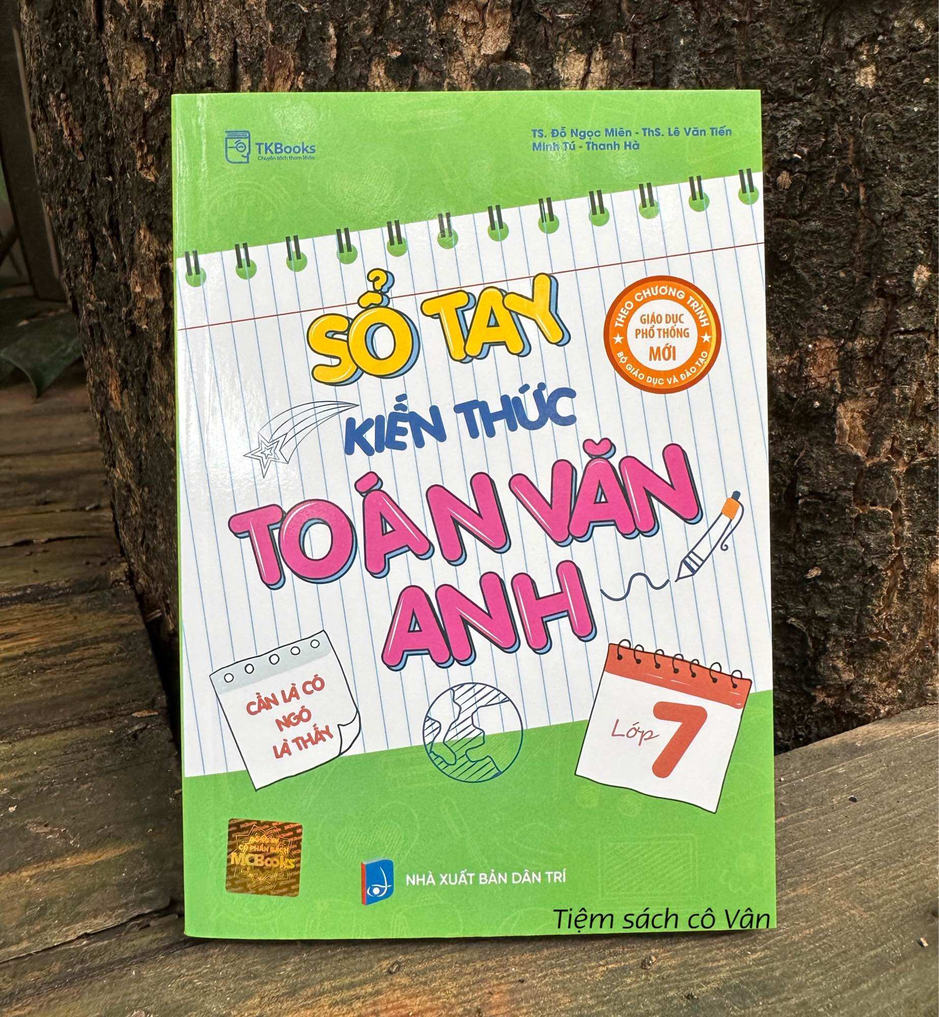 Sổ tay kiến thức toán, văn, anh lớp 7
