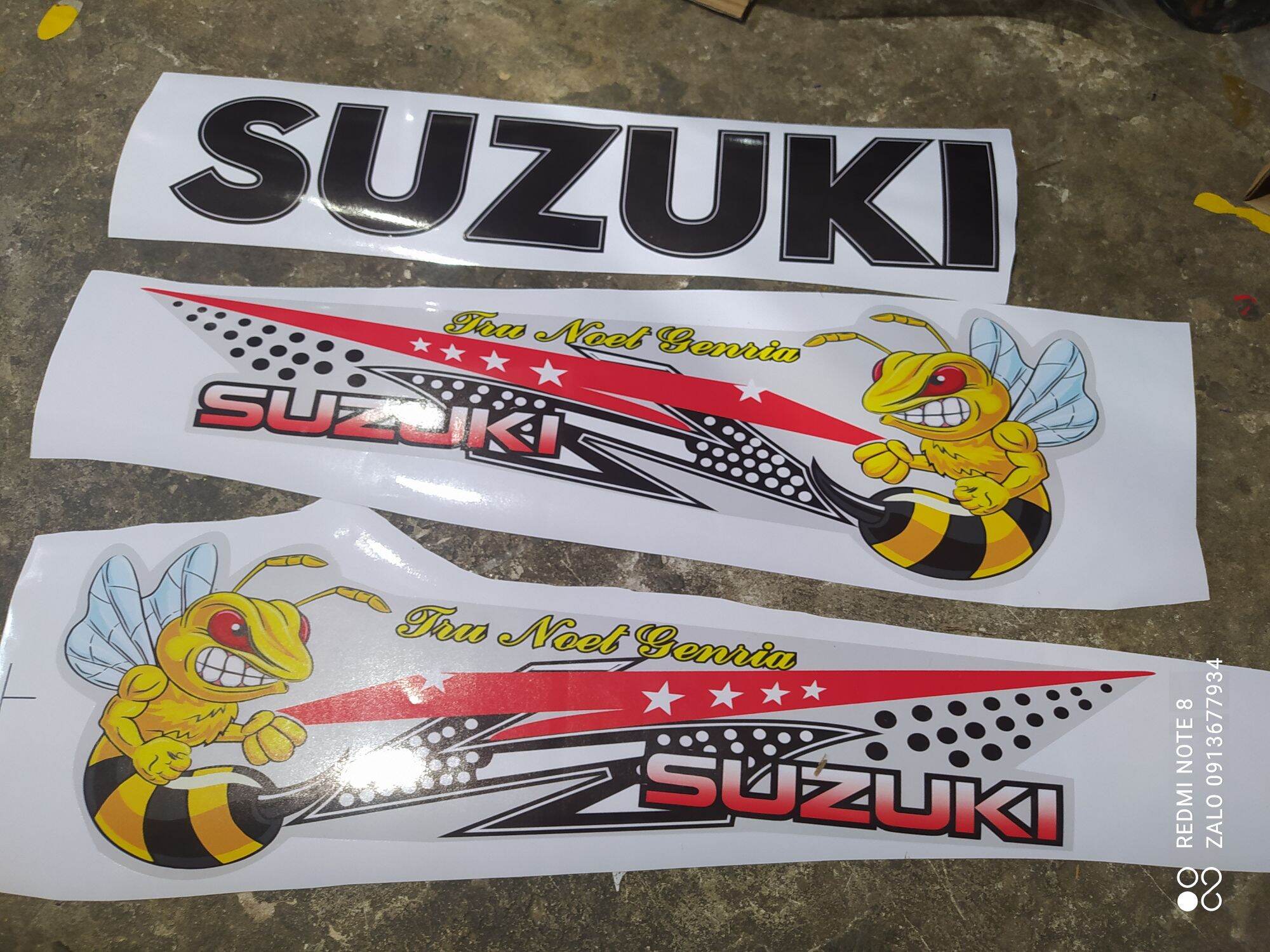 Tem xe decal dán xe tải suzuki