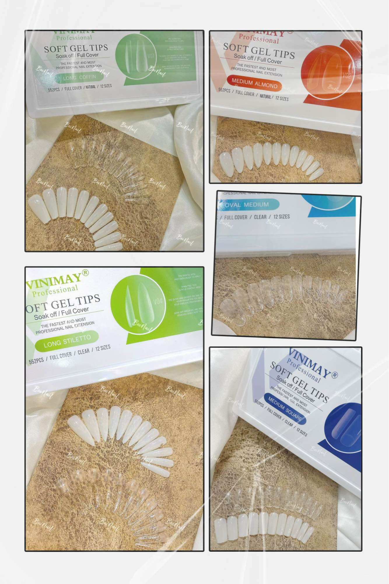 Móng up vinimay đủ form