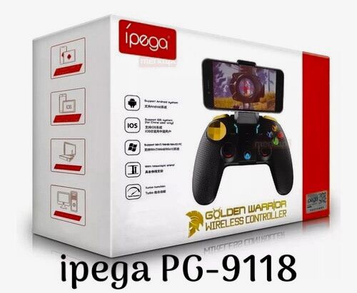 iPega-9118 Smart Bluetooth Game Controller Gamepad Wireless Joystick Console Game With Telescopic Holder For Smart Tv/ Phone/Pc