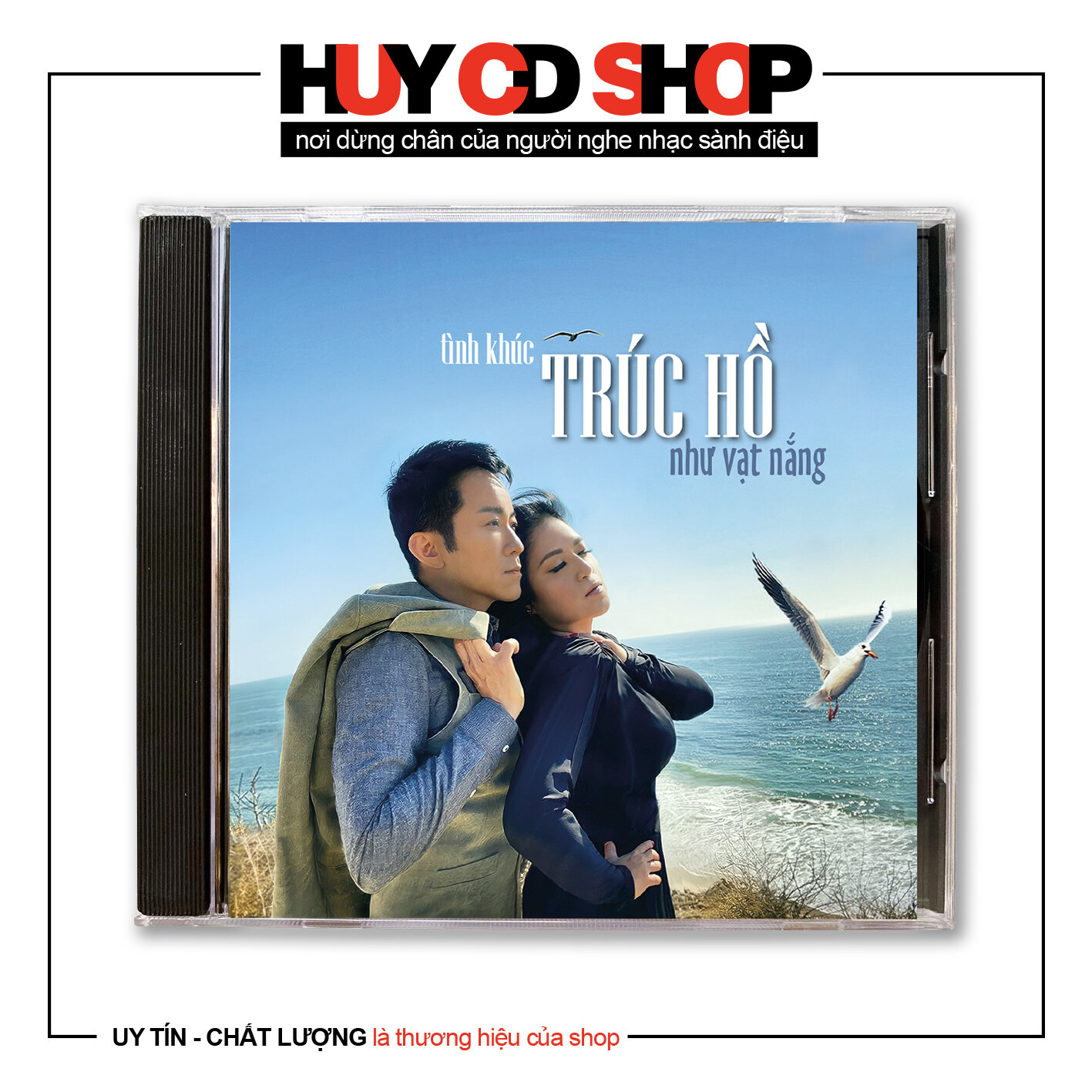 Đĩa CD Tình khúc Trúc Hồ Như vạt nắng Nhạc trẻ trữ tình Bolero Đĩa lòng Trắng Chất Lượng cao Âm Thanh chuẩn HUY CD SHOP