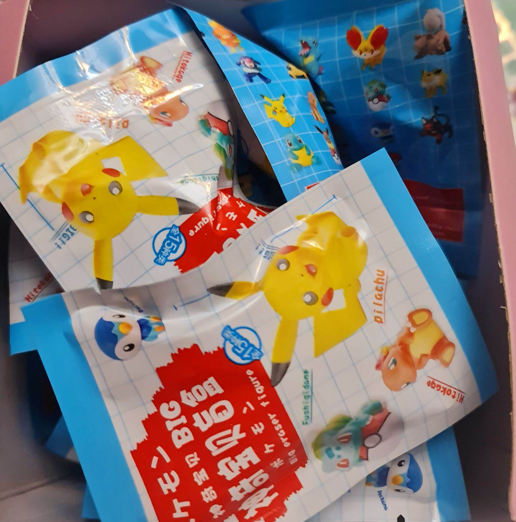 TÚI MÙ (BLIND BAG) CHỦ ĐỀ POKEMON (LUCKY BAG MÔ HÌNH GÔM TẨY  POKEMON)