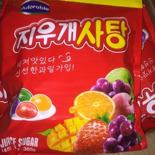 [HCM][Sẵn HCM]Kẹo Dẻo Trái Cây Hàn Quốc 360gr