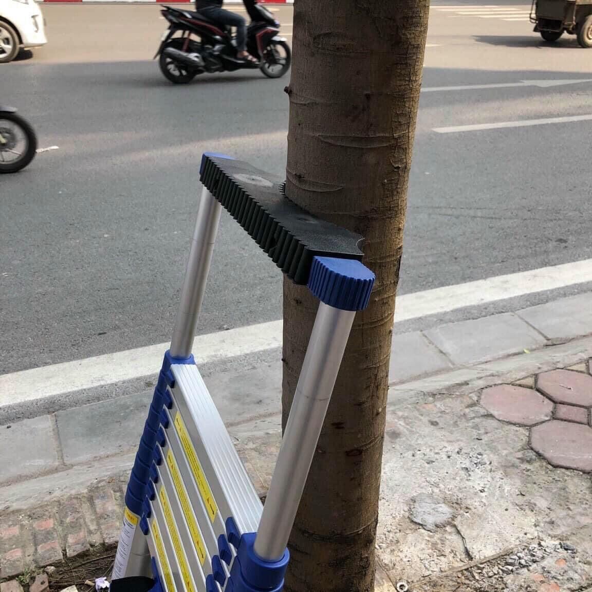 Ốp chống trượt thang nhôm rút