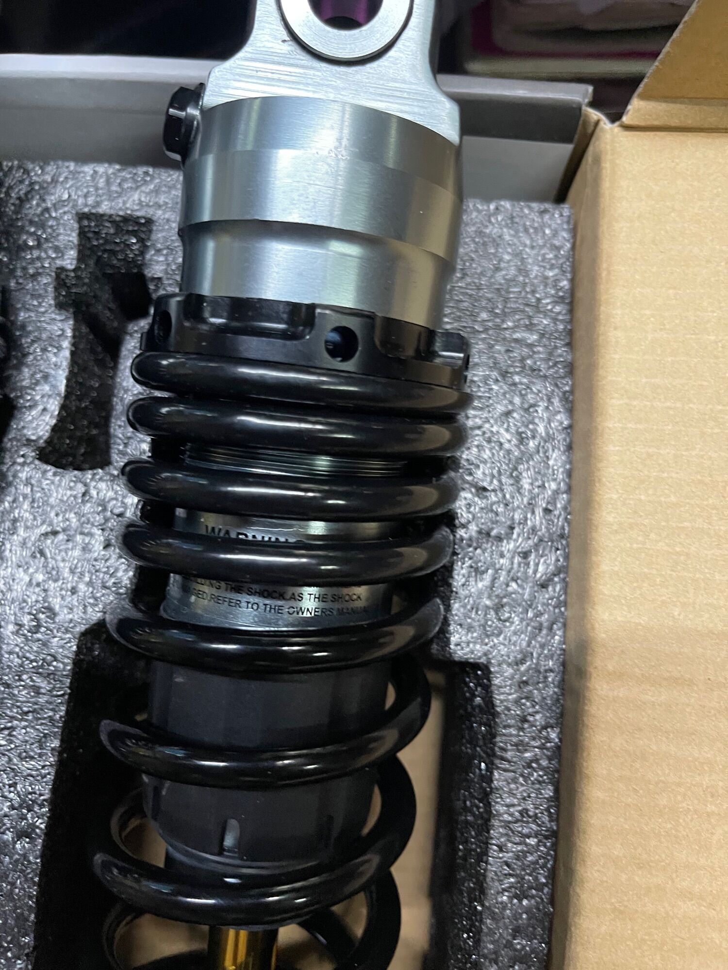 Phuộc nhún nitron ohlins gắn xe sirius taurus max cub