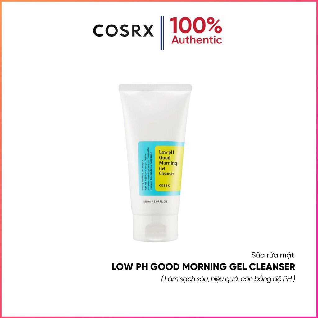 Sữa Rửa Mặt Cosrx Low Ph Good Morning Gel Cleanser Dịu Nhẹ, Ngăn Ngừa Mụn thumbnail