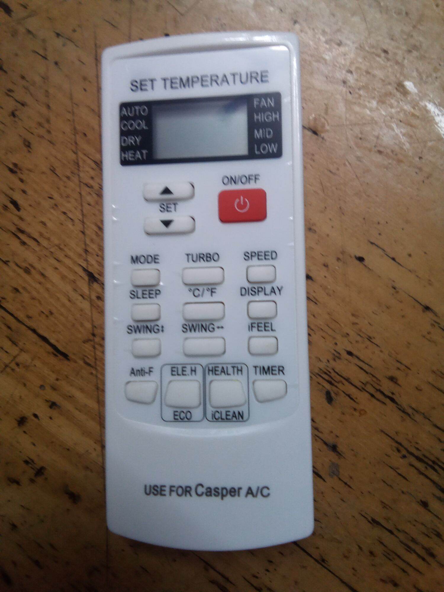 Điều khiển điều hoà casper.