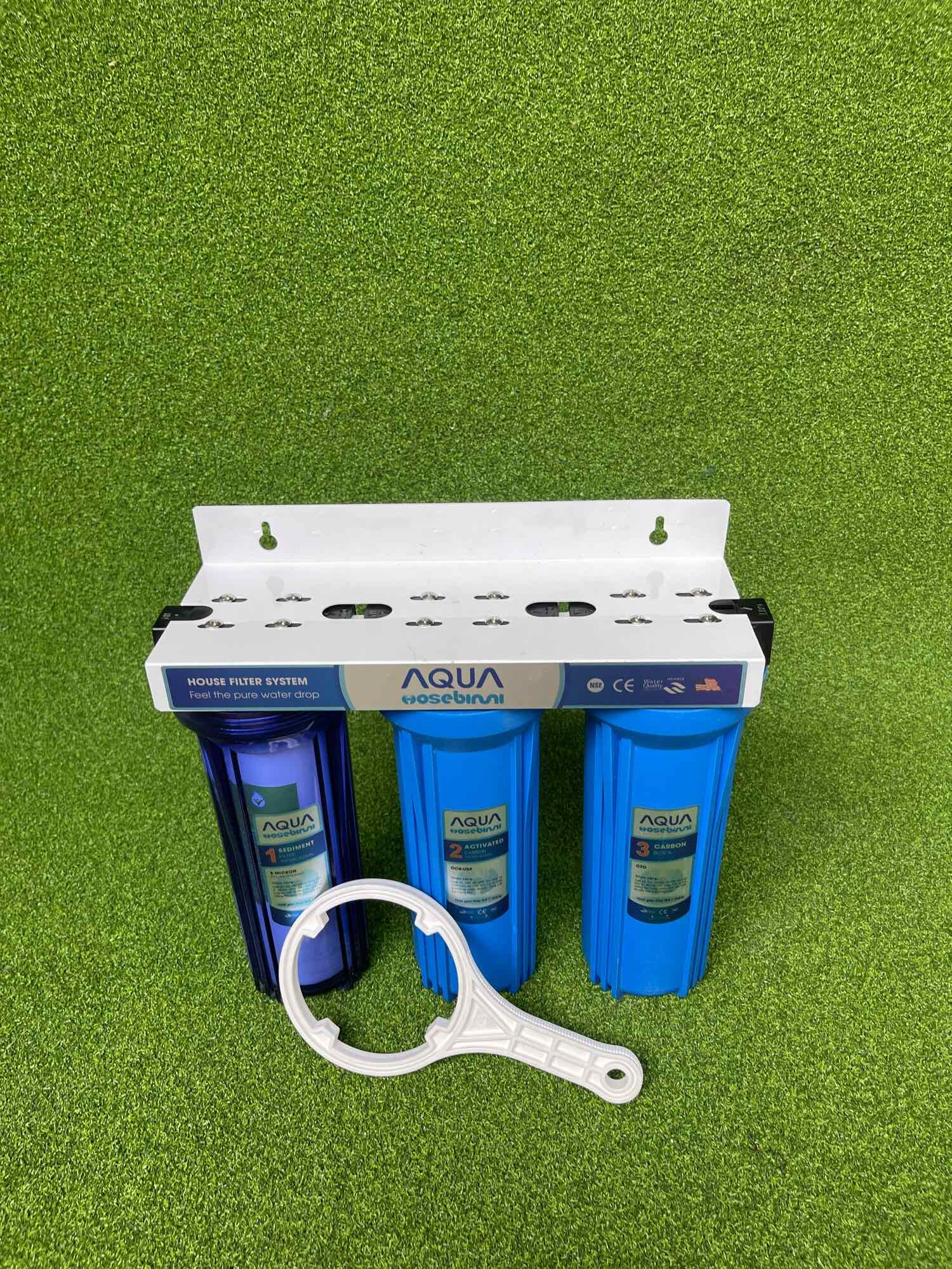Bộ Lọc Thô 123 Ba Cốc Lọc 10inch