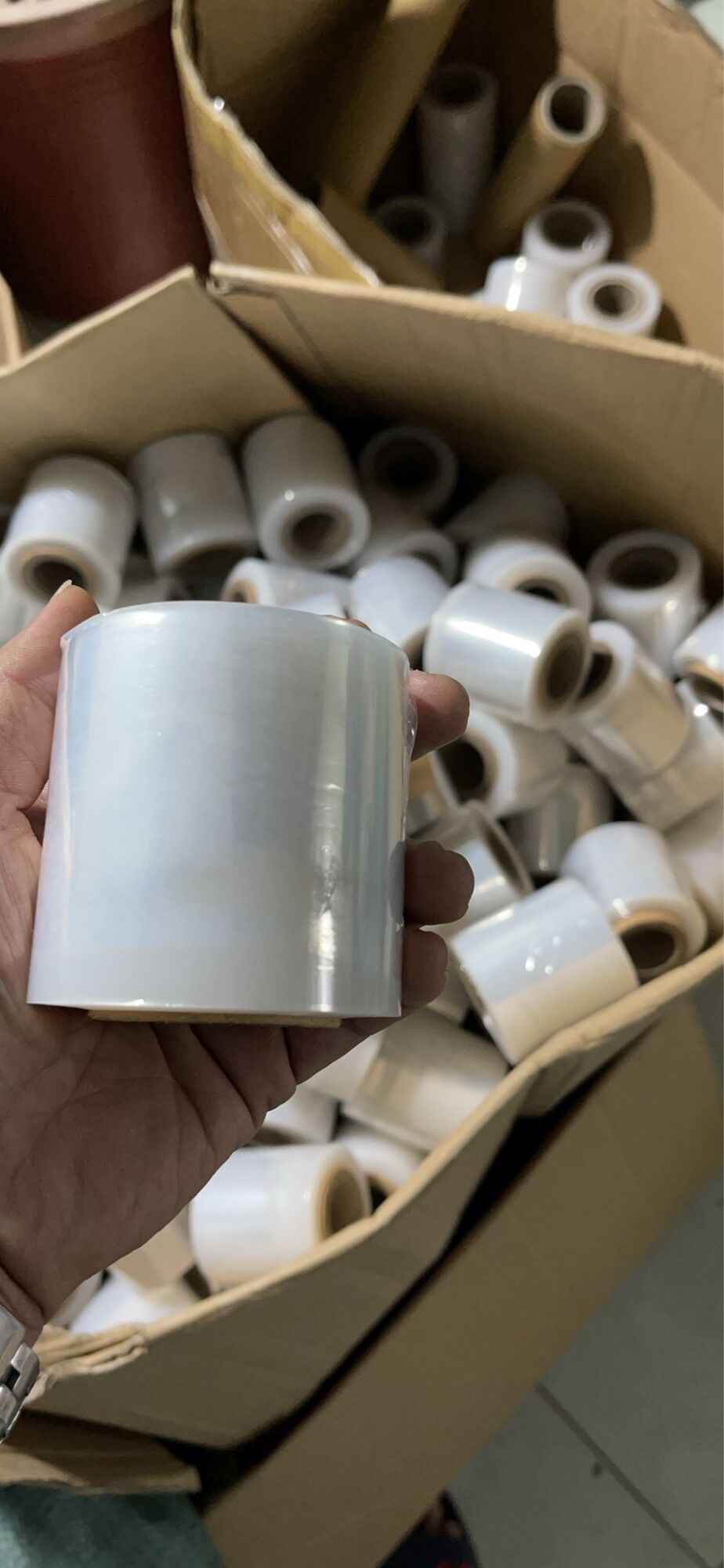 Màng pe quấn tan mỡ bụng 7cm-200gram