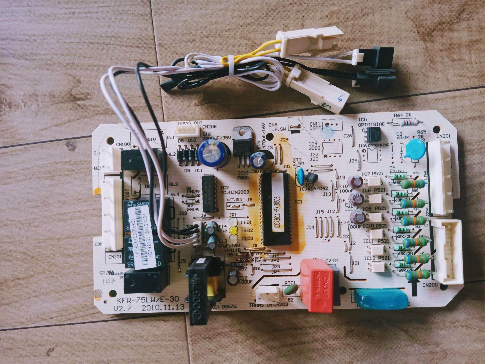 Bo mạch điều khiển dàn nóng điều hoà Media công suất lạnh 50.000BTU