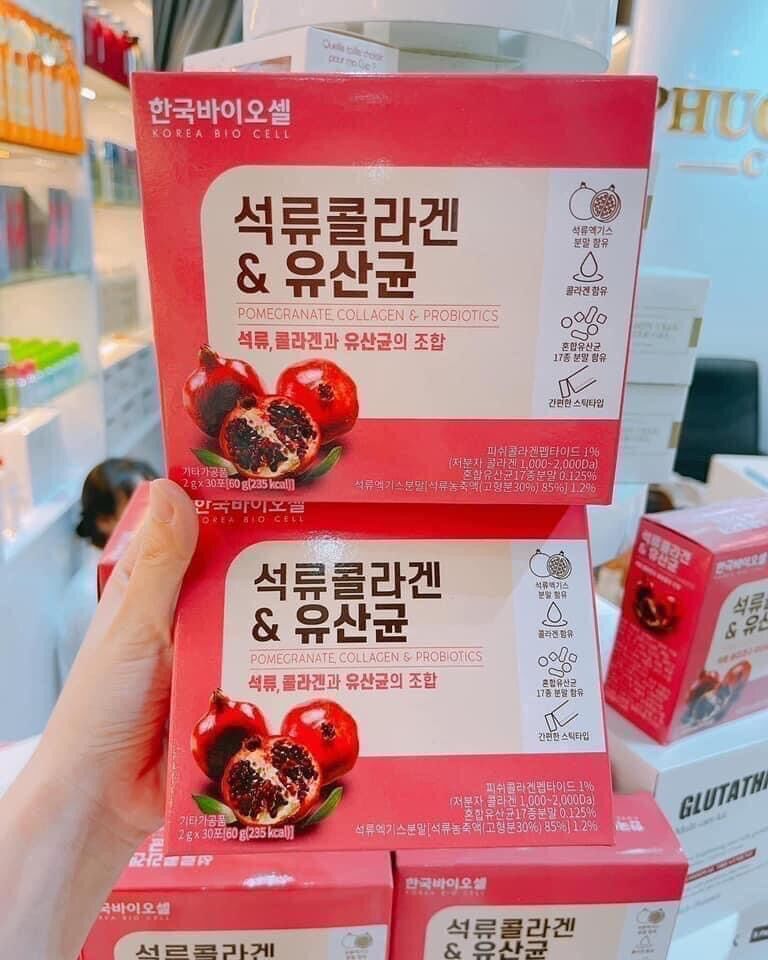 Colagen lựu hàn quốc