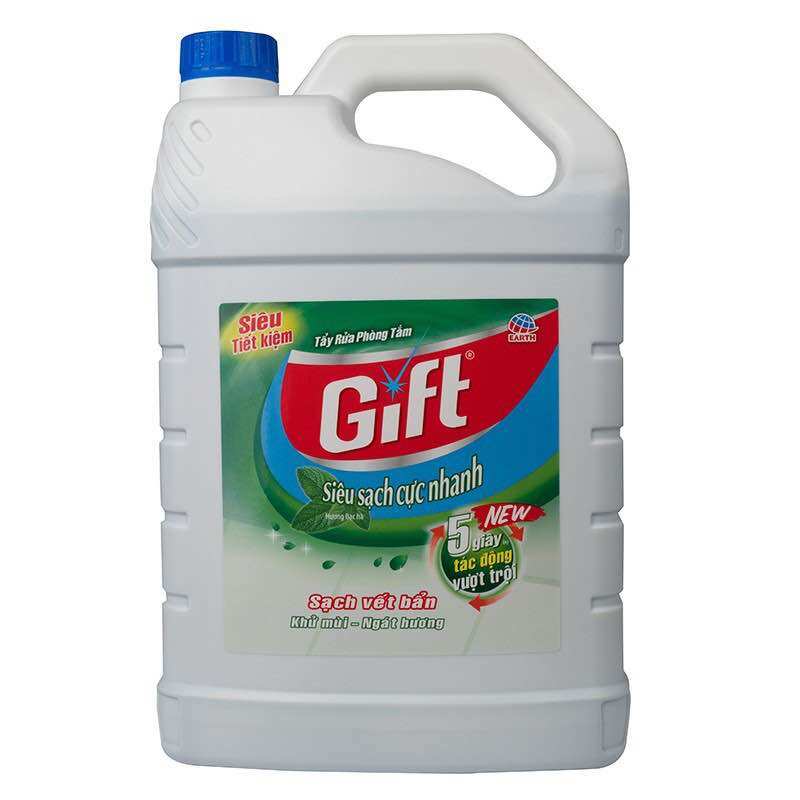 Can tẩy rửa vệ sinh Gift 4 lít