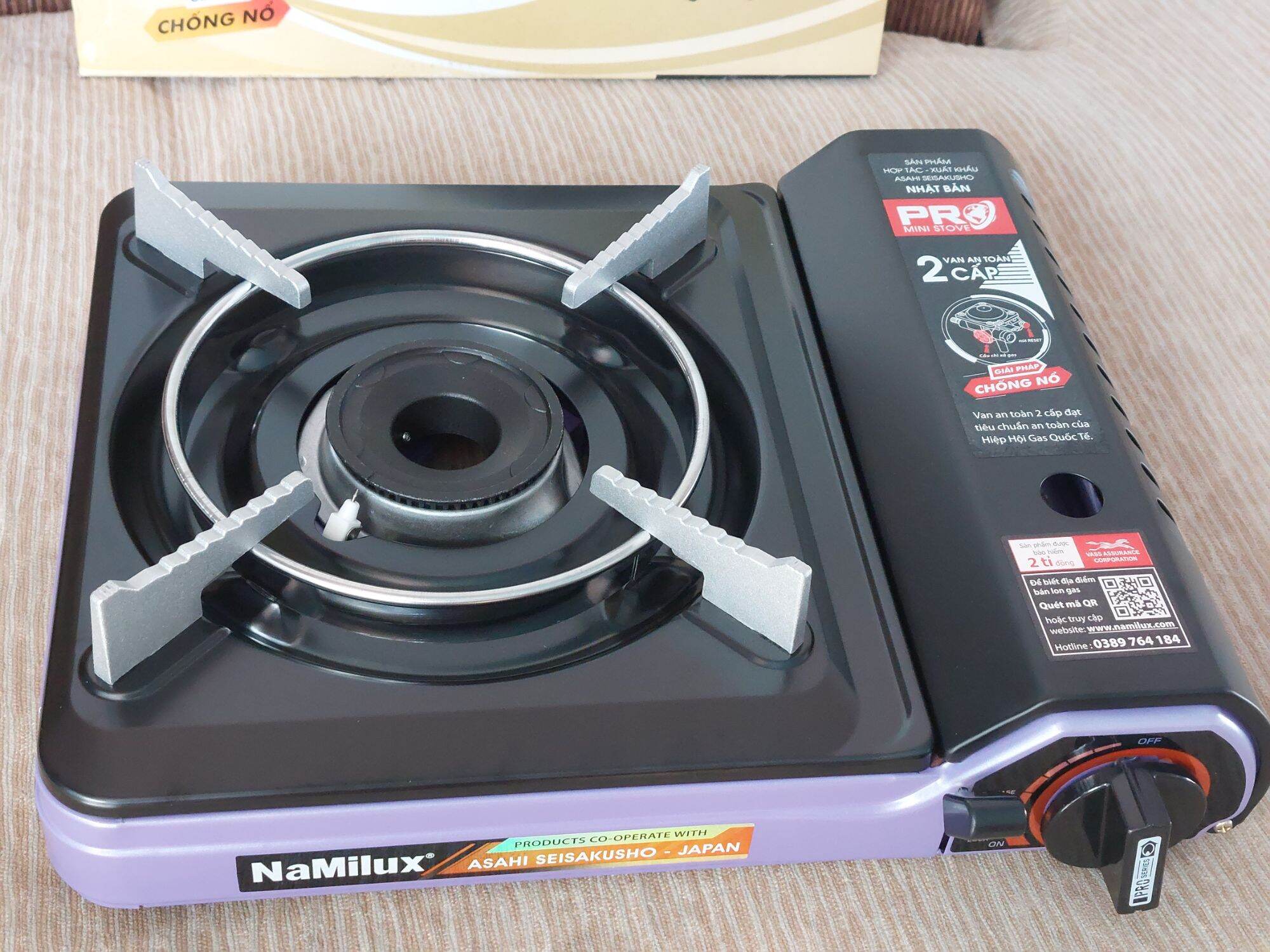 Bếp gas du lịch namilux DL 2021PF