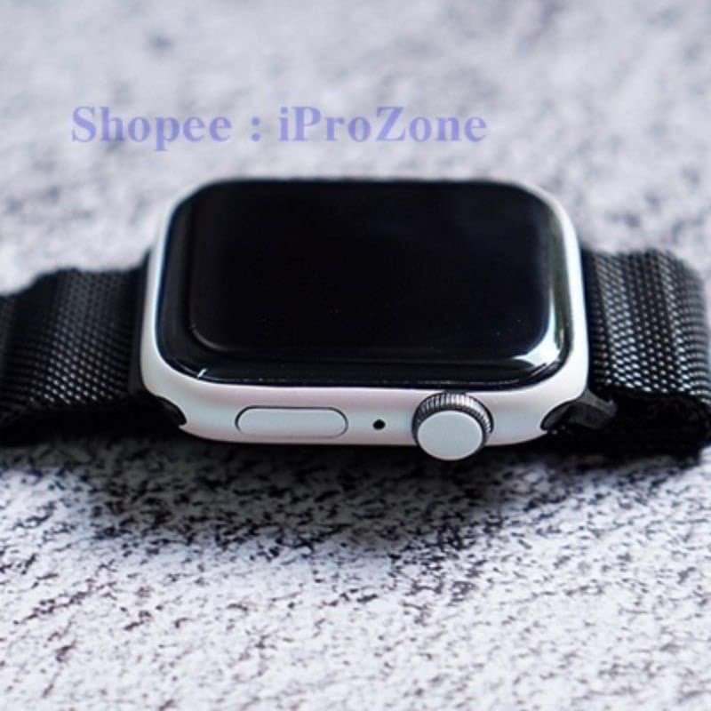 Dán skin đen bóng giả thép và nhiều màu cho iWatch series 1-2-3-4-5-6-SE-7 Che Vết Xước (Tự Dán dễ và đẹp )
