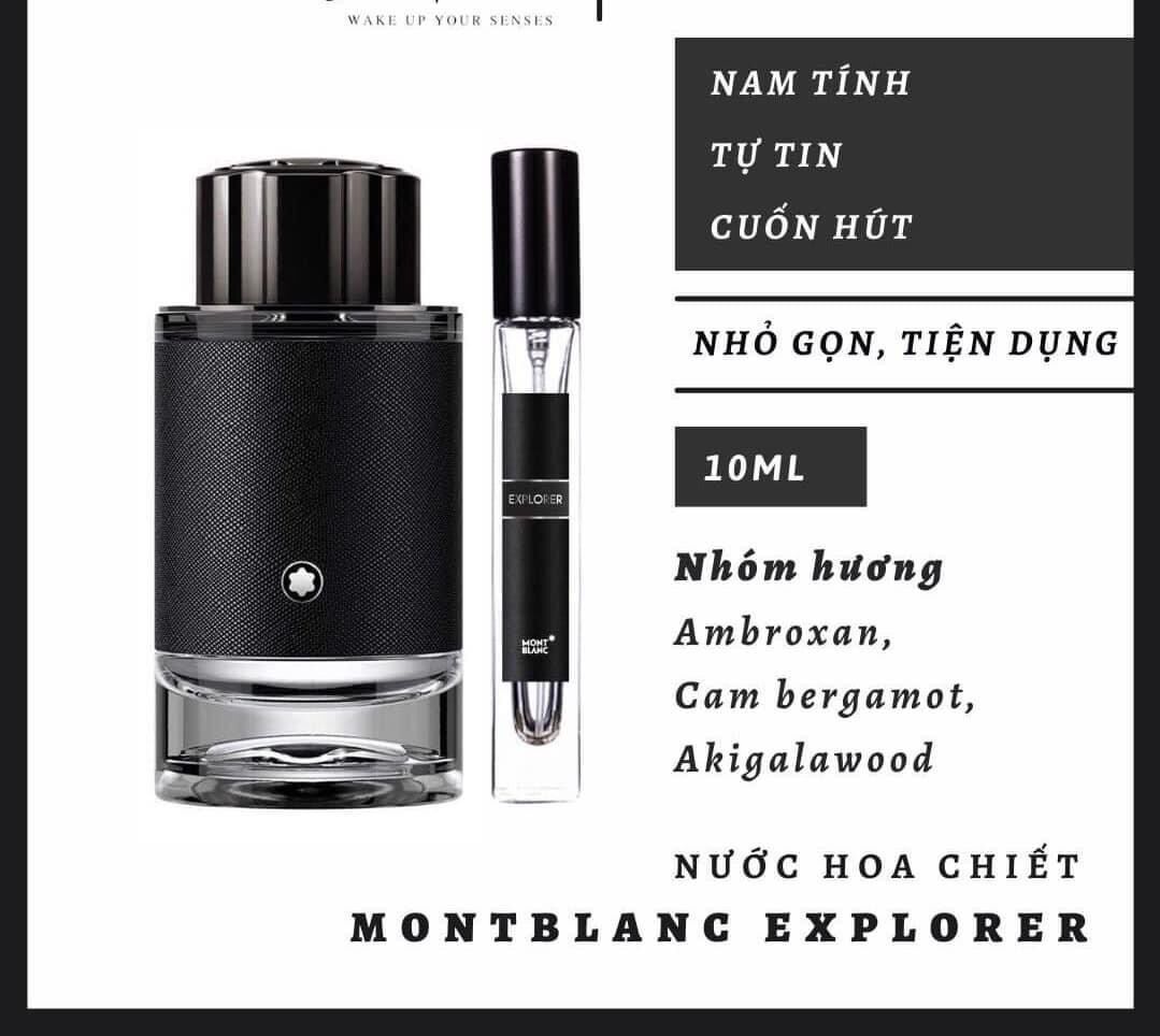 Nước hoa chiết Montblanc Explorer 10ml Ngọc Perfume 86