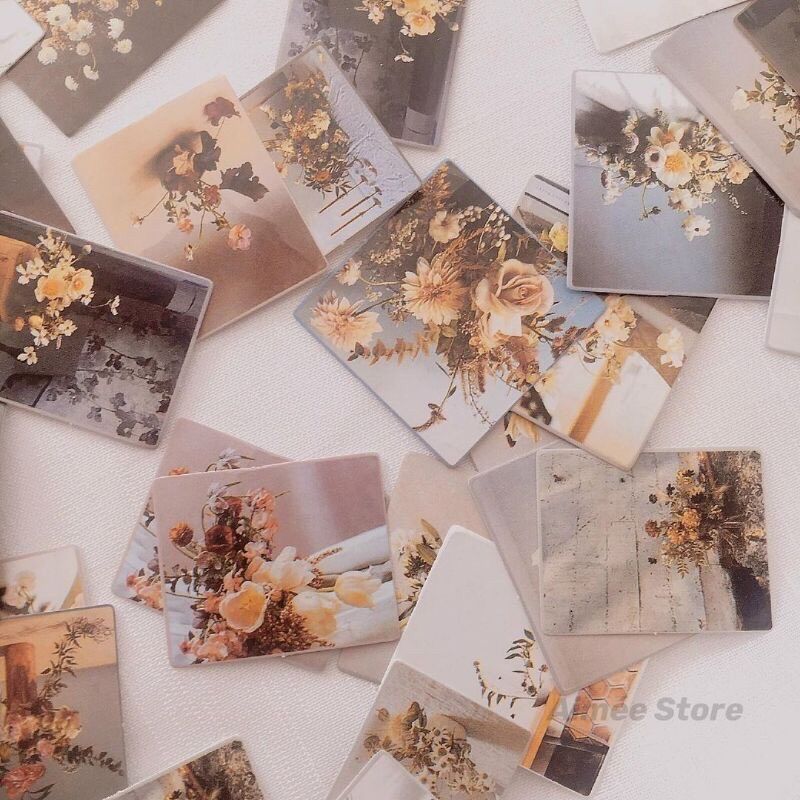 Hộp 46 sticker flowers - Aimée Store