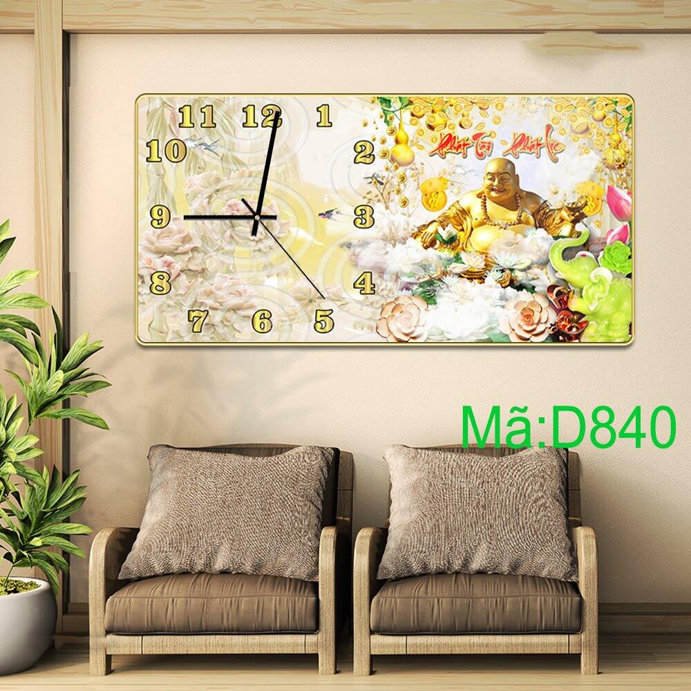 Đồng Hồ Tráng Gương 5D Cao Cấp