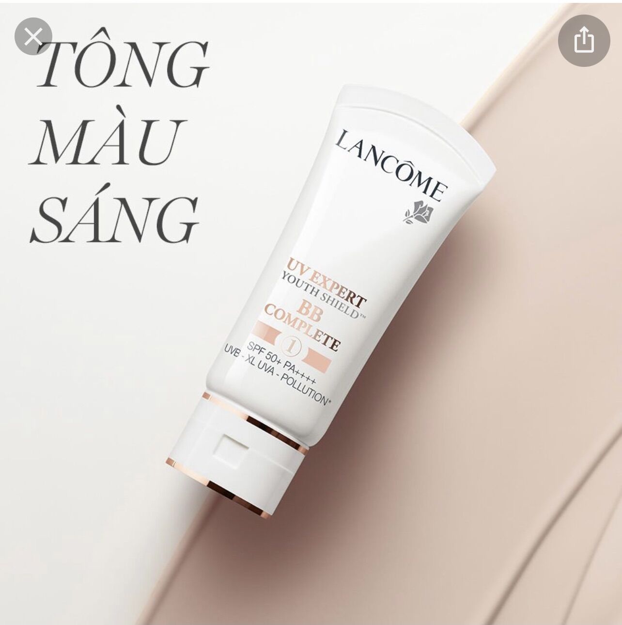 Kem chống nắng trang điểm LANCOME sample 1ml [ Combo 10 gói ]