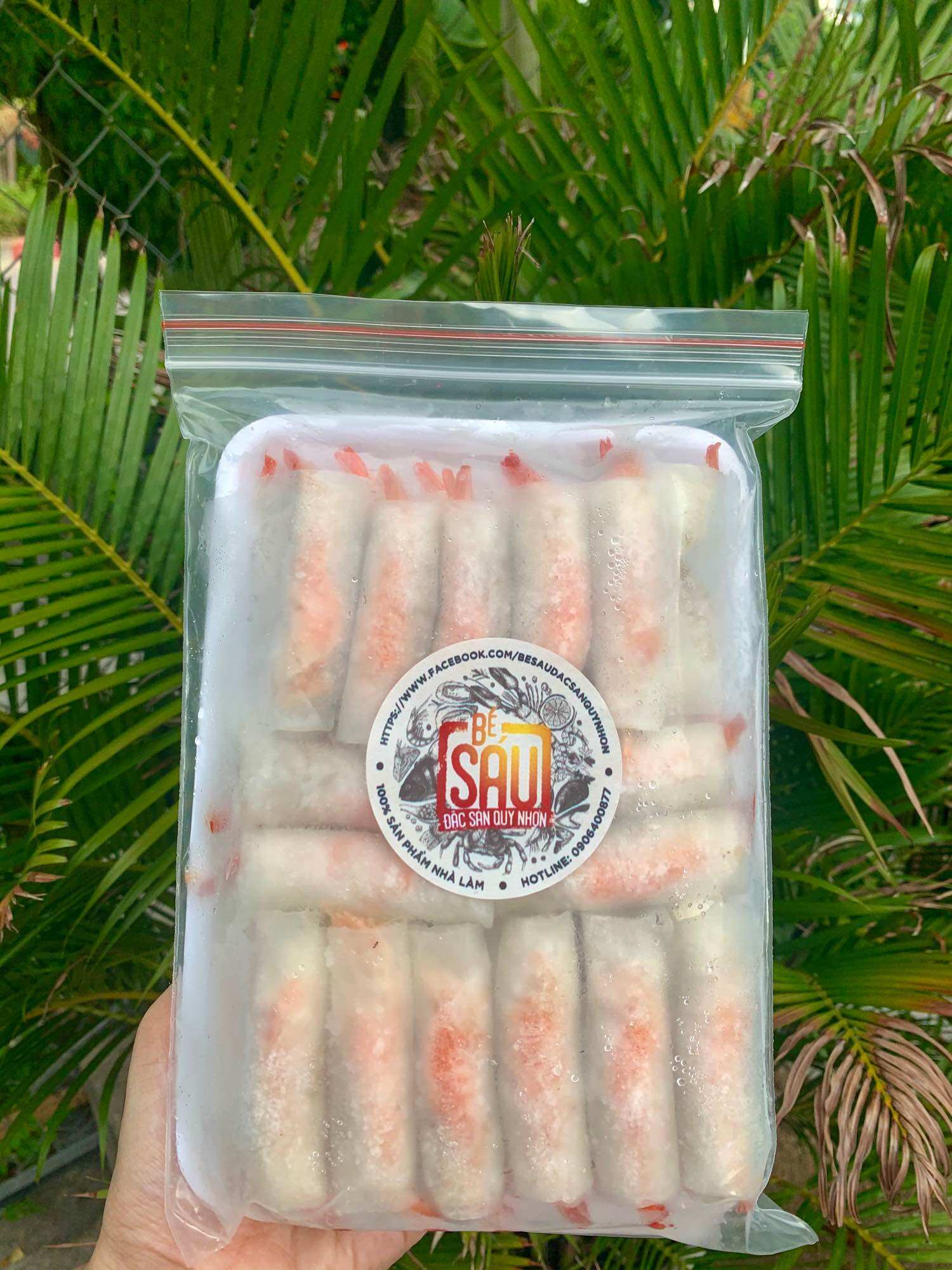 Chả ram tôm đất Bình Định nguyên con tôm chả ram giòn ngon