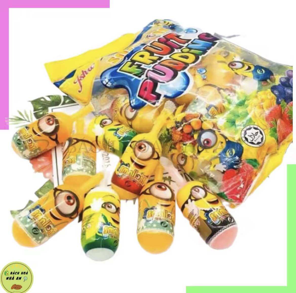 Thạch Rau Câu Trái Cây Fruit Pudding Minions