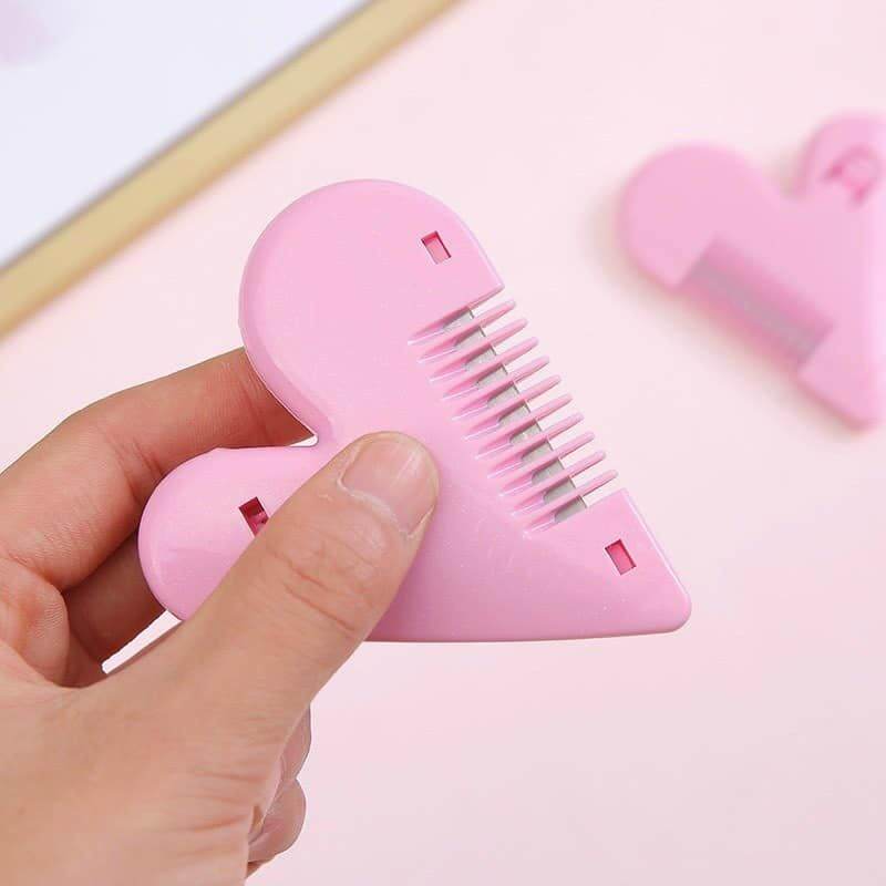 Lược tỉa tóc cho bé lược cắt tóc chẻ ngọn tỉa tóc mái tiện lợi an toàn tiện dụng