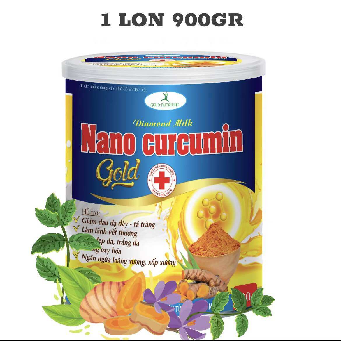 Sữa nghệ 900gr ổn định đường huyết